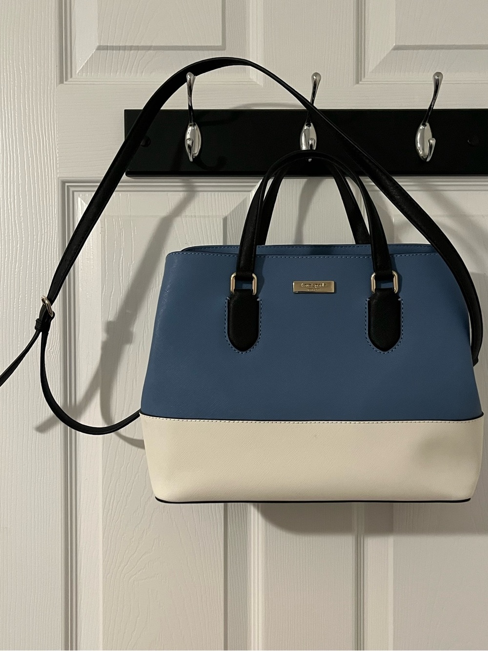 kate spade Two-Tone Satchel with Black Accents